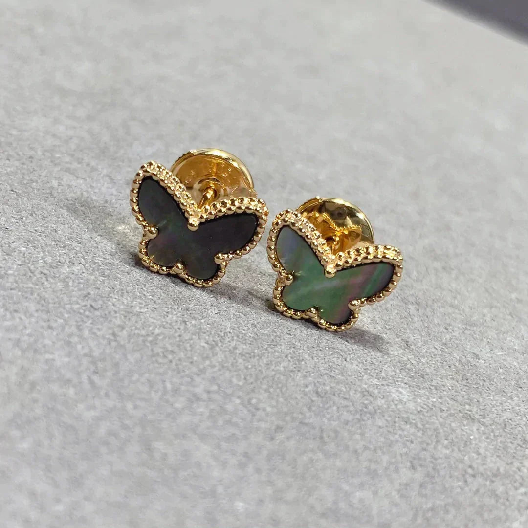 [Regalia jewelry]BUTTERFLY DARK MOP  EARRINGS