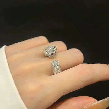 [Joyas Regalia] ANILLO PANTHERE DE 5,5 MM CON DIAMANTES