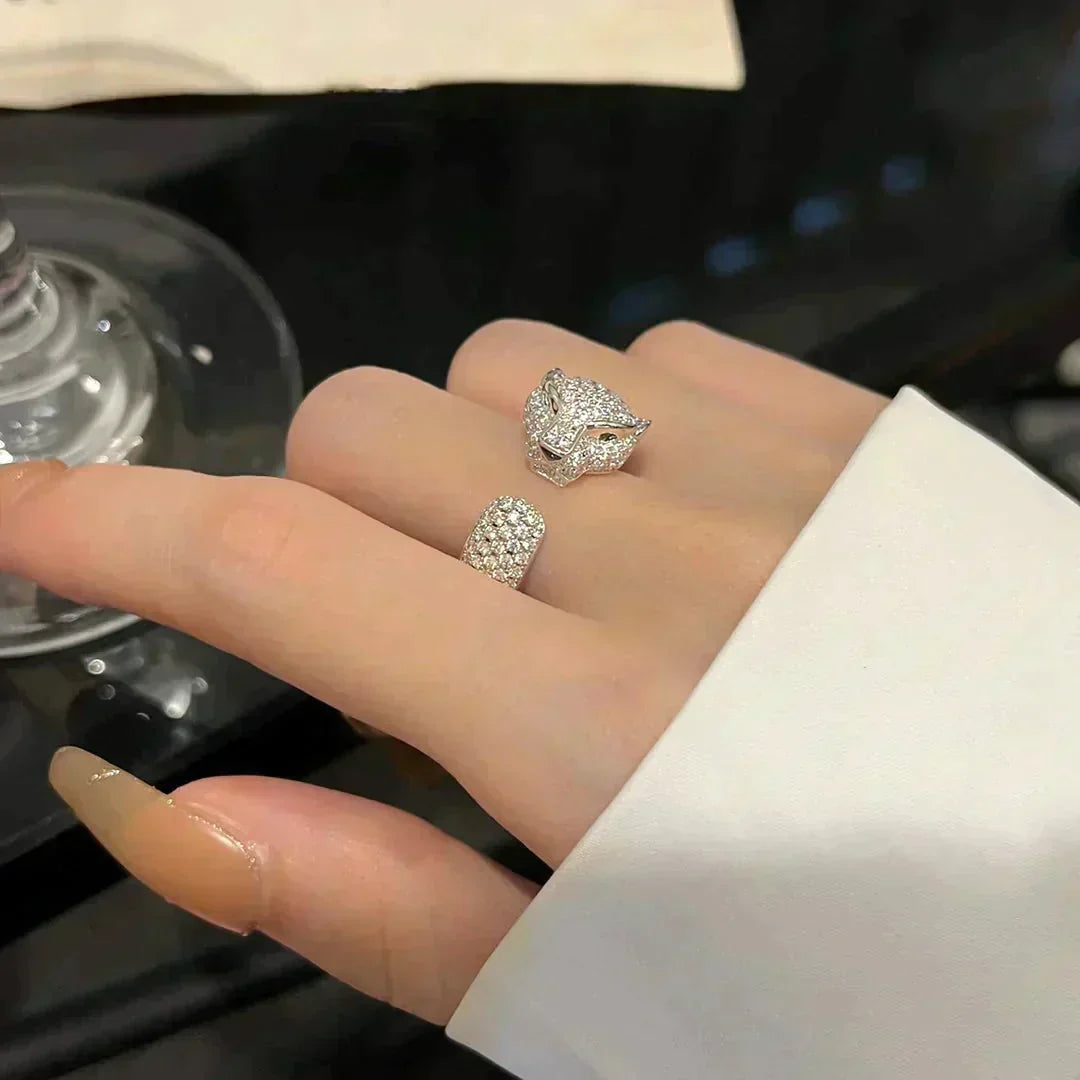 [Joyas Regalia] ANILLO PANTHERE DE 5,5 MM CON DIAMANTES