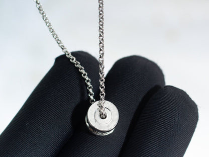 [Regalia jewelry]ZERO 1 SILVER DIAMOND NECKLACE