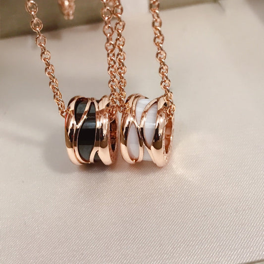 [Regalia jewelry]ZERO 1 FOUR BAND PINK GOLD CERAMIC