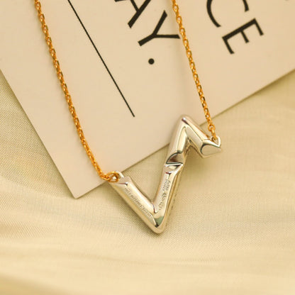 [Regalia jewelry]VOLT SILVER DIAMOND PEDANT NECKLACE