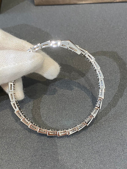 [Joyas Regalia]Pulsera Serpenti Diamantes Plata
