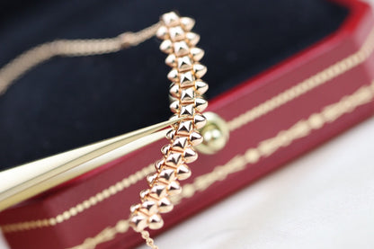 [Regalia jewelry]CLASH PINK GOLD NECKLACE