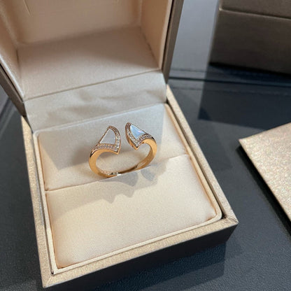[Regalia jewelry]DREAM MOP DIAMOND OPEN RING