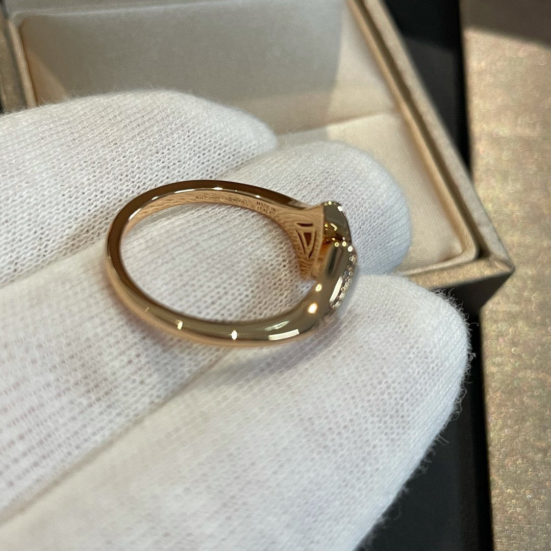 [Regalia jewelry]DREAM MOP DIAMOND OPEN RING