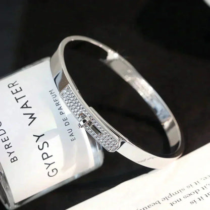 [Regalia jewelry]KELLY SILVER DIAMOND BRACELET
