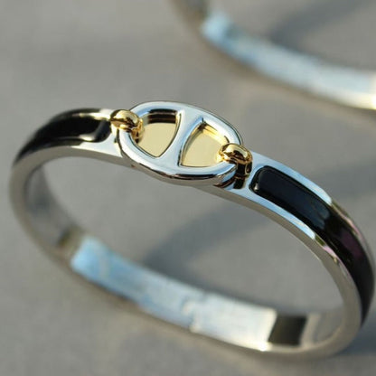 [Joyas Regalia]PULSE DE PLATA CON CADENA CLIC