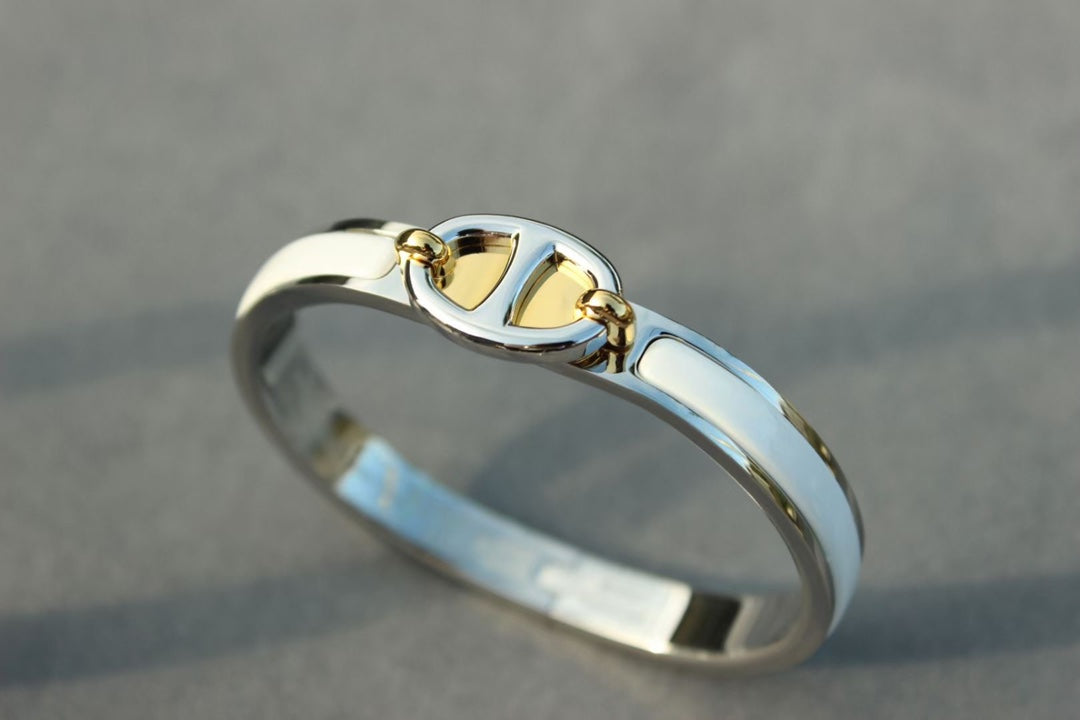 [Joyas Regalia]PULSE DE PLATA CON CADENA CLIC
