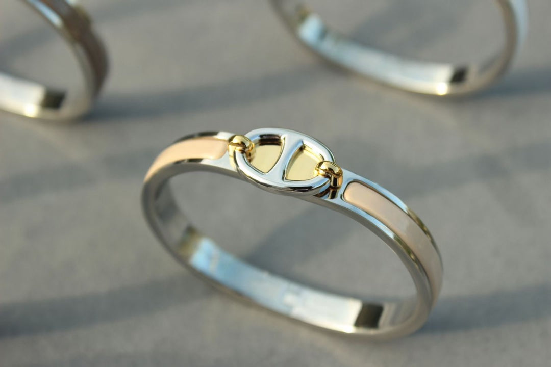 [Joyas Regalia]PULSE DE PLATA CON CADENA CLIC