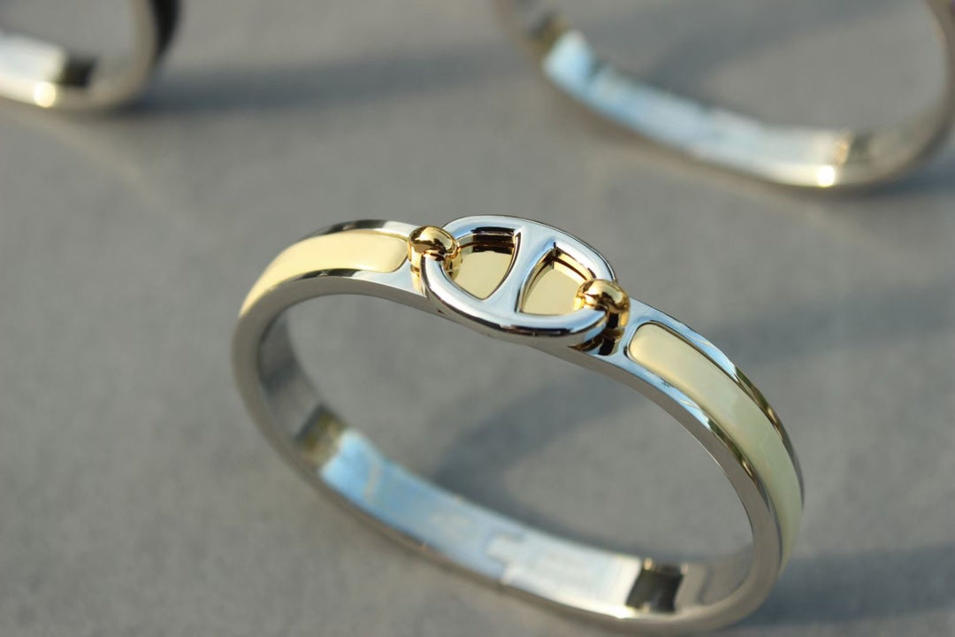 [Joyas Regalia]PULSE DE PLATA CON CADENA CLIC