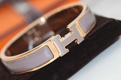 [Regalia jewelry]H BRACELET 12MM BROWN