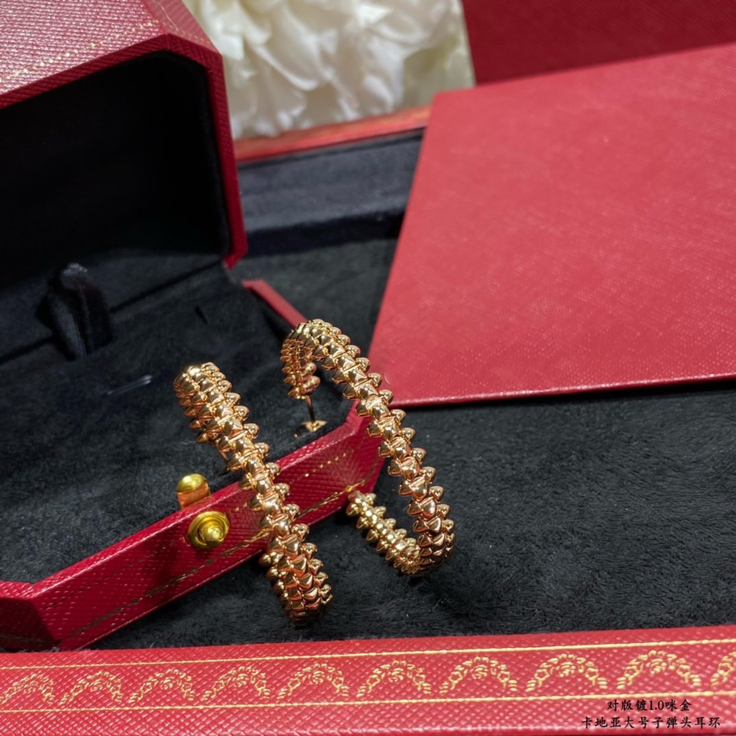 [Regalia jewelry]CLASH LARGE HOOP EARRINGS
