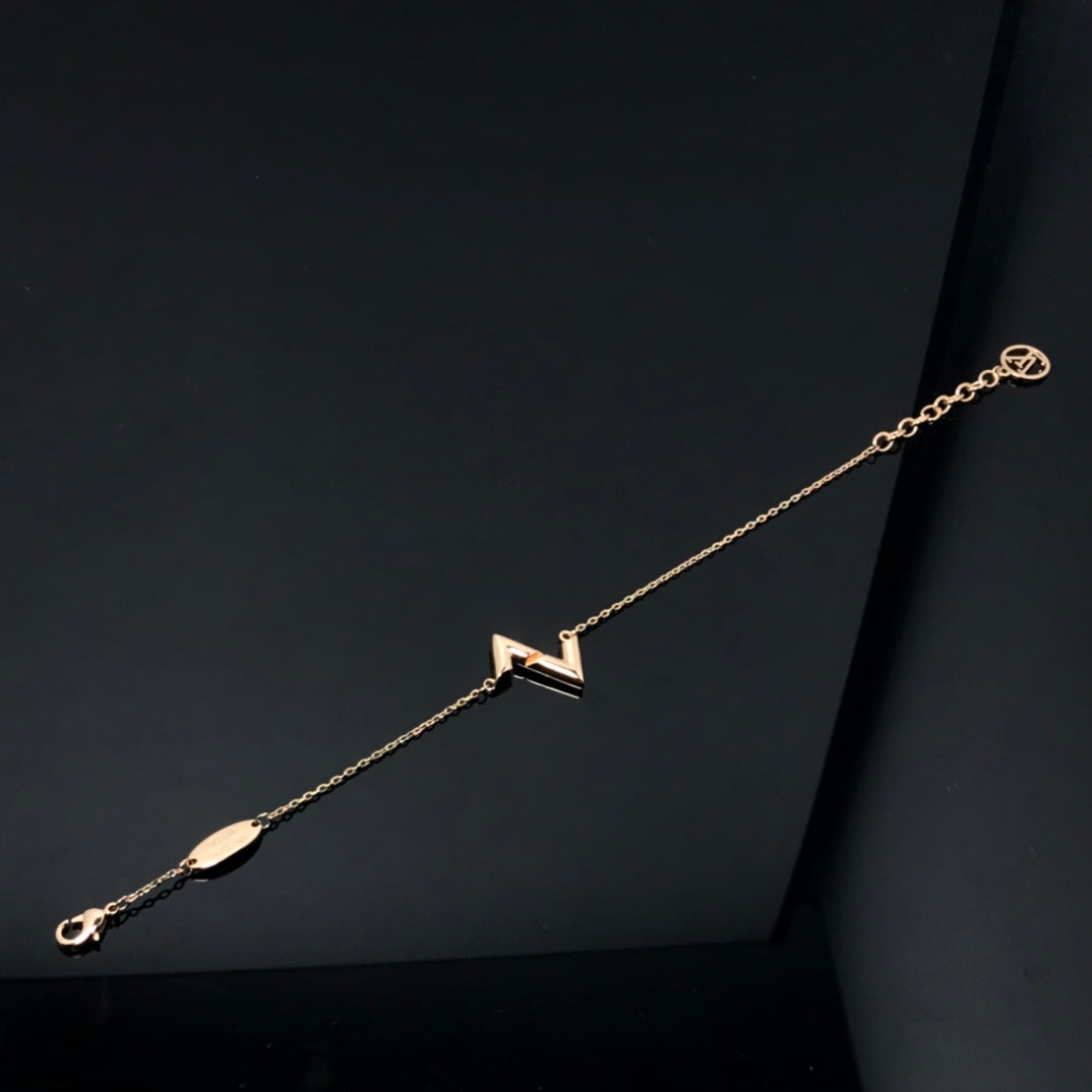 [Regalia jewelry]VOLT LV LOGO BRACELET