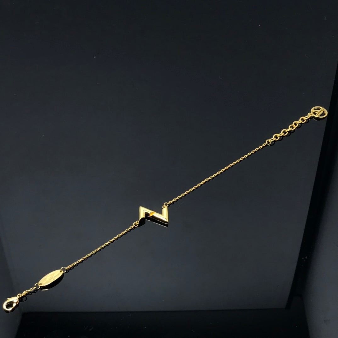 [Regalia jewelry]VOLT LV LOGO BRACELET