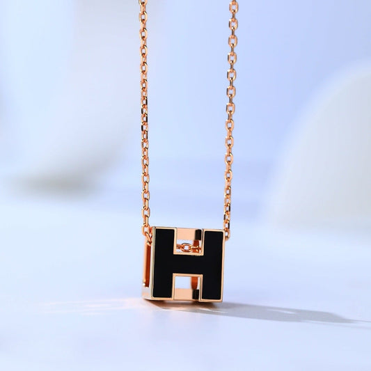 [Joyas Regalia] COLLAR DE ORO ROSA H CAGE