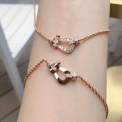 [Regalia jewelry]FORCE 10 PINK GOLD DIAMOND NECKLACE