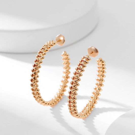 [Joyas Regalia] PENDIENTES DE ARO CLASH 