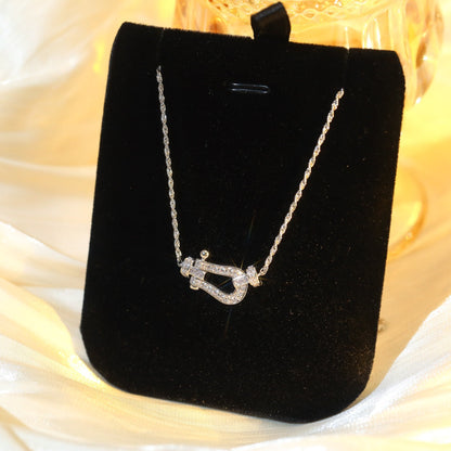 [Regalia jewelry]FORCE 10 DIAMOND SILVER NECKLACE MINI MODEL