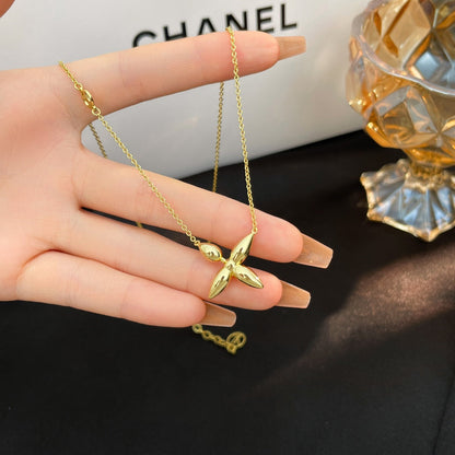 [Regalia jewelry]LOUISETTE GOLD NECKLACE