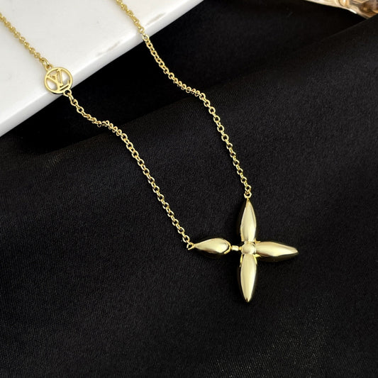 [Regalia jewelry]LOUISETTE GOLD NECKLACE
