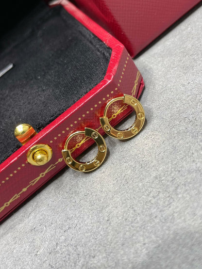 [Regalia jewelry]LOVE MINI EARRINGS