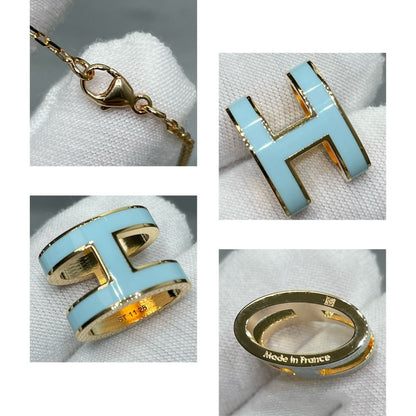 [Joyas Regalia] COLLAR POP H AZUL CIELO
