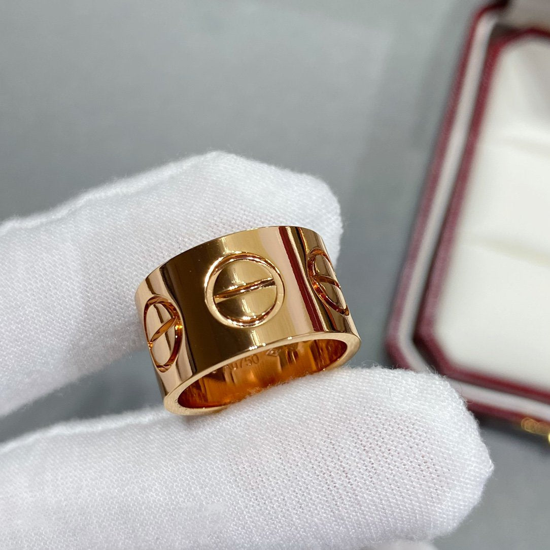 [Regalia jewelry]LOVE 11MM LARGE RING