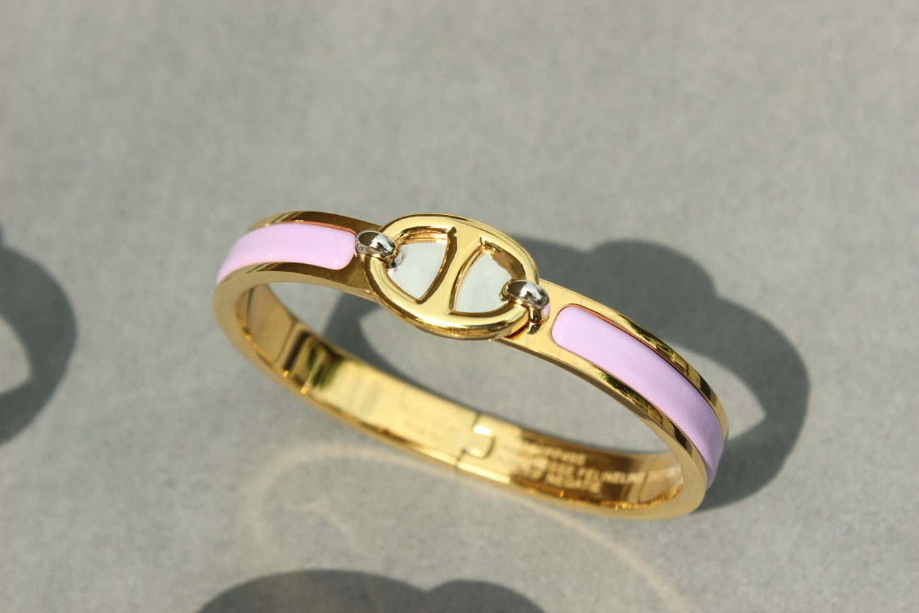[Regalia jewelry]CLIC CHAINE GOLD BRACELET