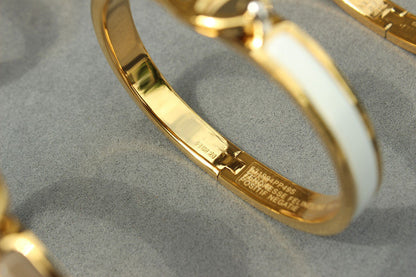 [Regalia jewelry]CLIC CHAINE GOLD BRACELET