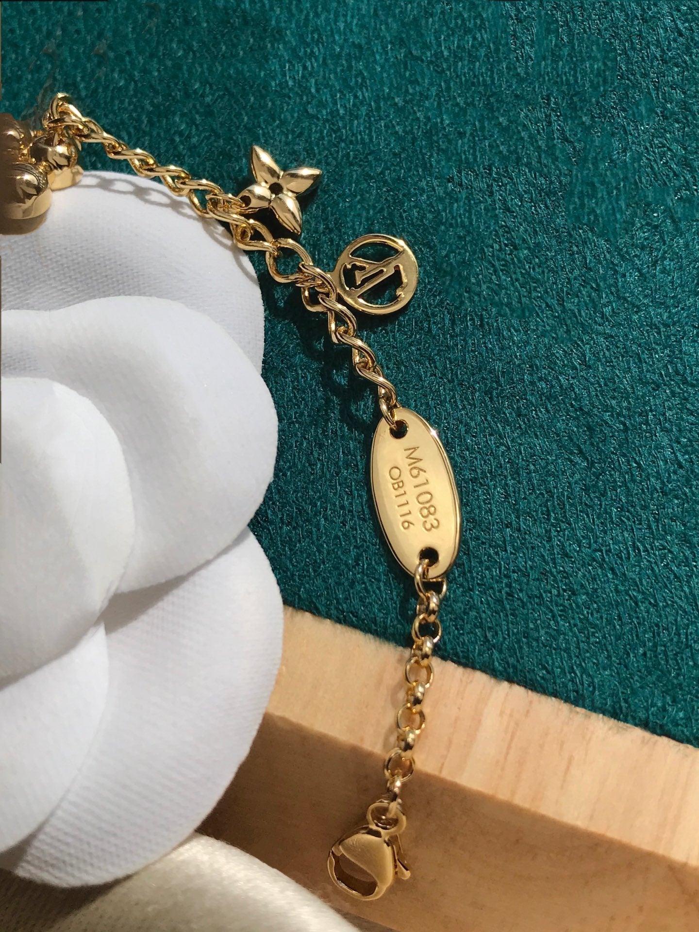 [Regalia jewelry]BLOOMING PINK GOLD MOP BRACELET