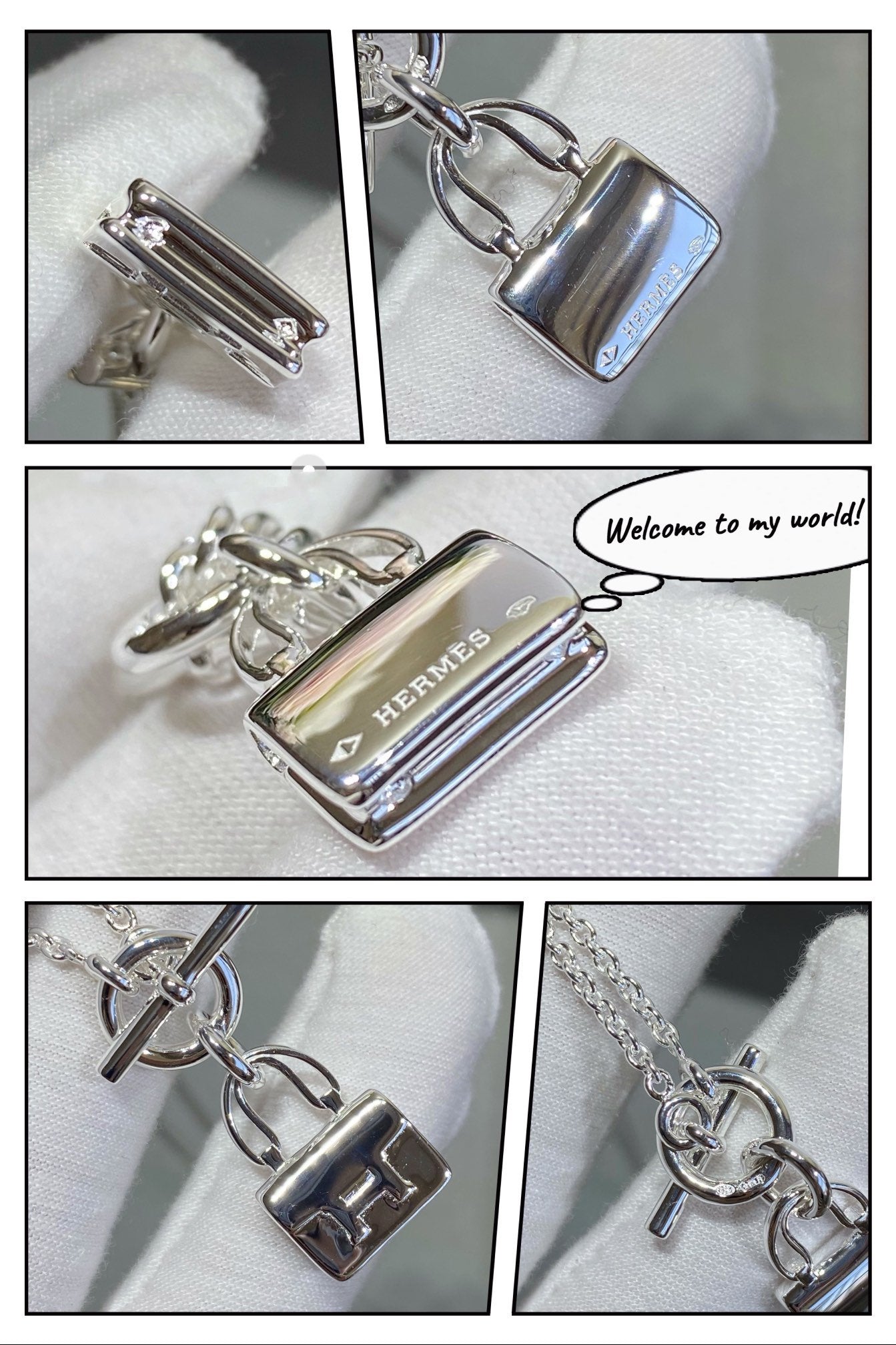[Joyas Regalia] COLLAR DE PLATA CON PEDANTE CONSTANCE