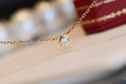[Regalia jewelry]DAMOUR DIAMOND NECKLACE