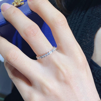 [Regalia jewelry]BEE LOVE DIAMOND PAVED SMALL RING