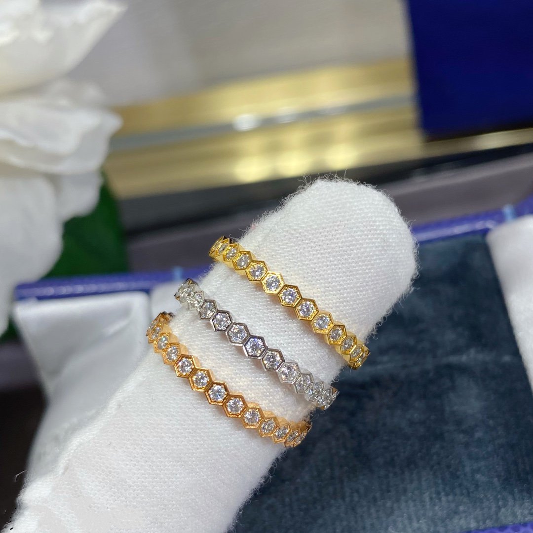 [Regalia jewelry]BEE LOVE DIAMOND PAVED SMALL RING