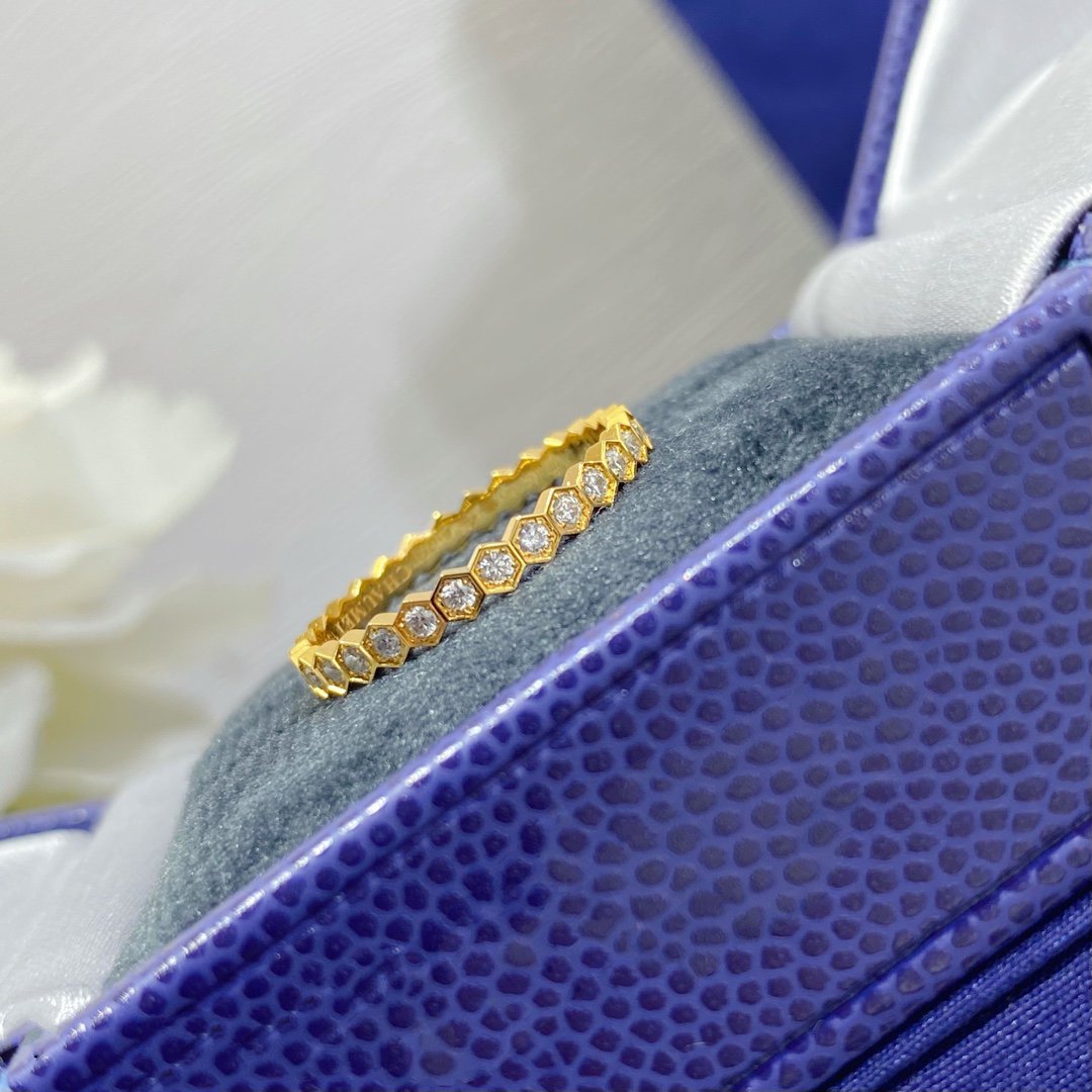 [Regalia jewelry]BEE LOVE DIAMOND PAVED SMALL RING