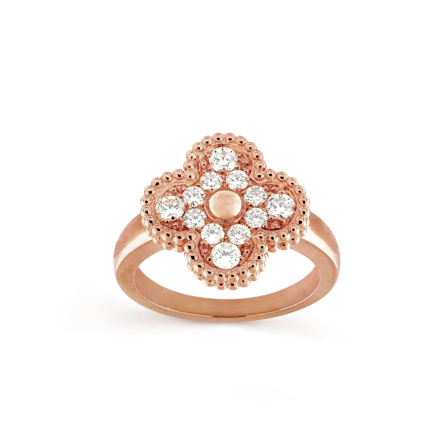 [Bijoux Regalia] BAGUE DIAMANT TRÈFLE