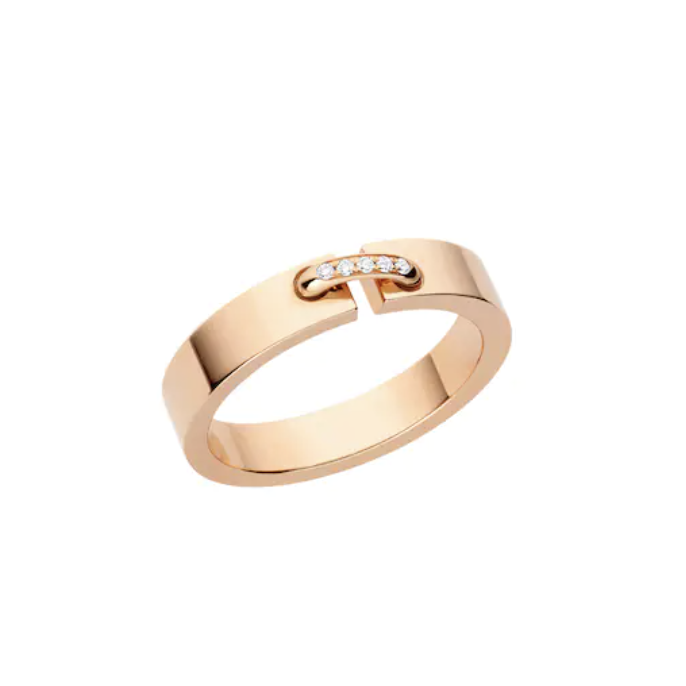 [Regalia jewelry]ALLIANCE LIENS VIDENCE DIAMOND 4MM RING