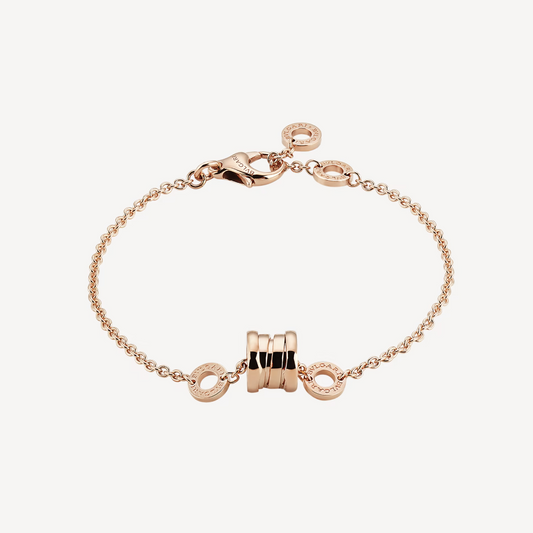 [Joyas Regalia] PULSERA DE ORO ROSA SUAVE ZERO 1