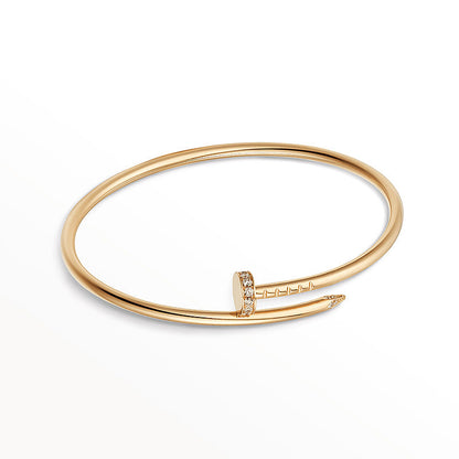 [Joyas Regalia]PULSERA JUSTE DE 2,5 MM CON DIAMANTES