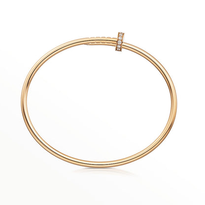 [Joyas Regalia]PULSERA JUSTE DE 2,5 MM CON DIAMANTES