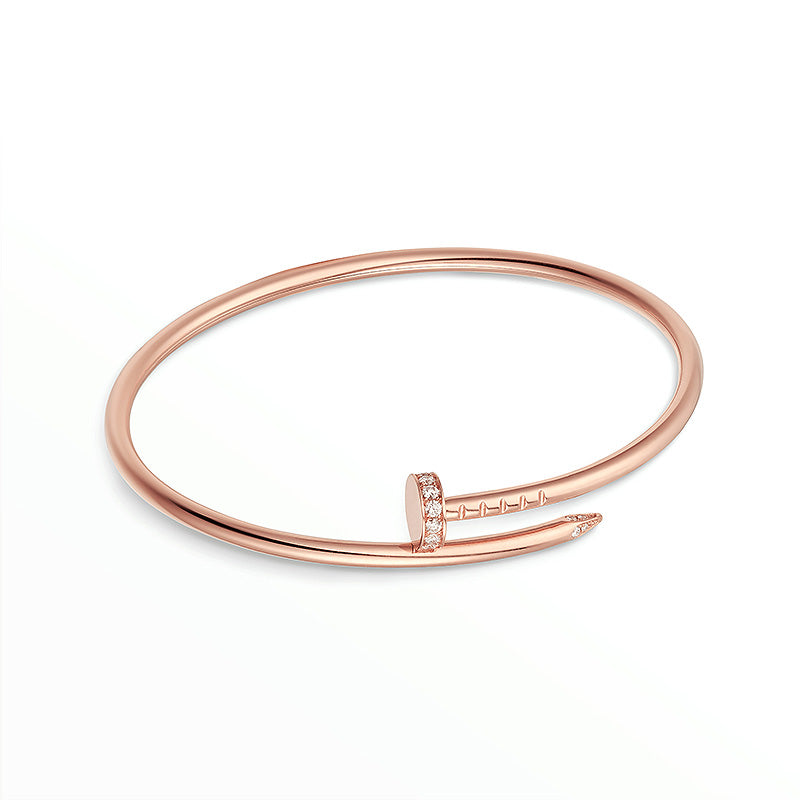 [Joyas Regalia]PULSERA JUSTE DE 2,5 MM CON DIAMANTES