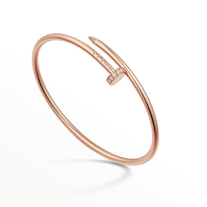 [Joyas Regalia]PULSERA JUSTE DE 2,5 MM CON DIAMANTES