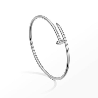 [Joyas Regalia]PULSERA JUSTE DE 2,5 MM CON DIAMANTES