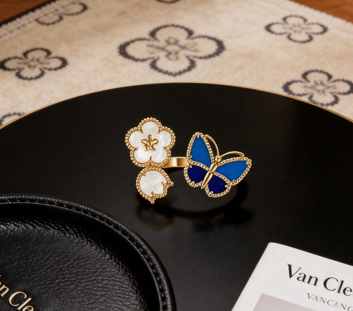 [Joyas Regalia] ANILLO DE ORO ROSA CON MOTIVO DE LA SUERTE 3