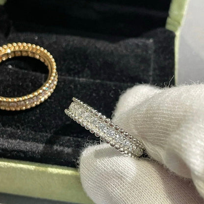 [Joyas Regalia] ANILLO DE ORO ROSA CON DIAMANTES PERLEE