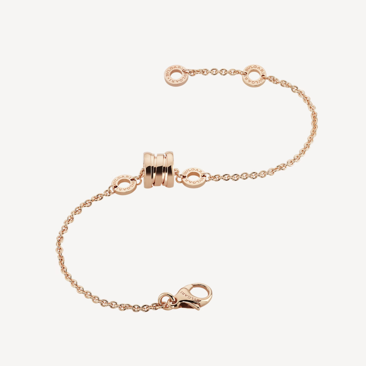 [Bijoux Regalia] BRACELET ZÉRO 1 EN OR ROSE DOUX