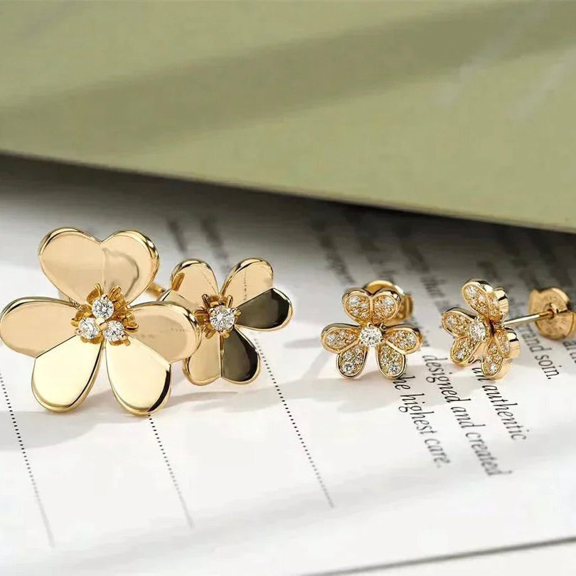 [Bijoux Regalia] BAGUE EN OR ET DIAMANTS CLOVER COMOS
