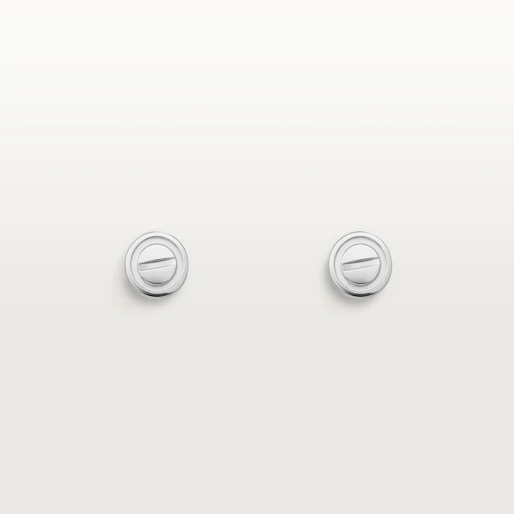 [Regalia jewelry]LOVE EARRINGS SILVER 10MM