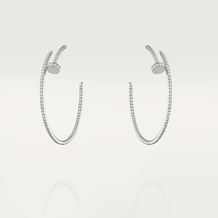 [Joyas Regalia] PENDIENTES JUSTE CON DIAMANTES DE 1,8 MM